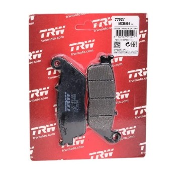 pastillas de freno moto trw mcb598