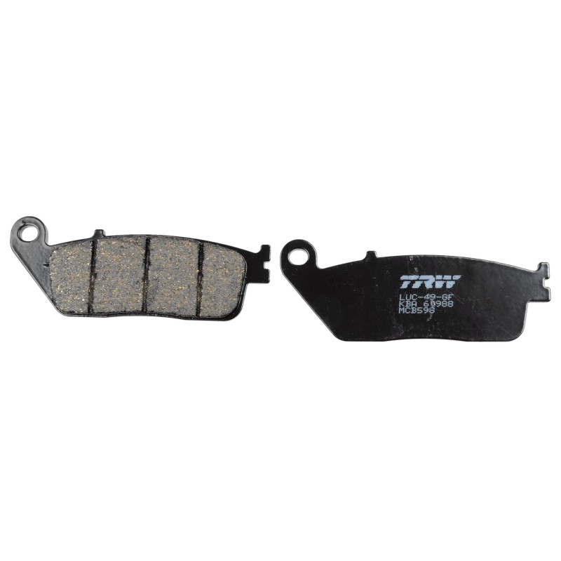 pastillas de freno moto trw mcb598