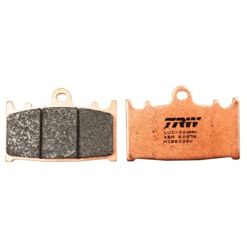 pastillas de freno delantero moto trw mcb602sv