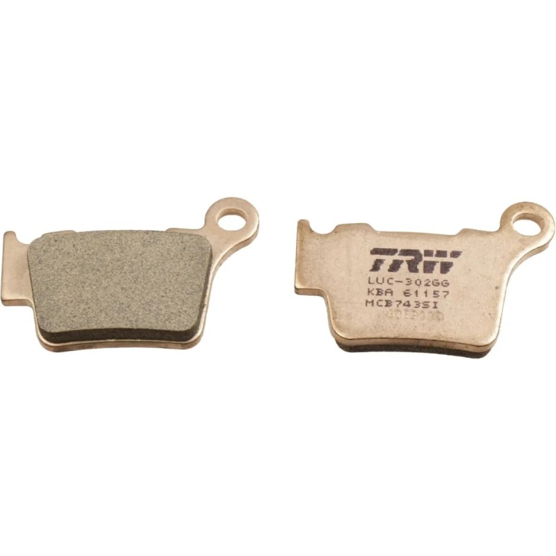 pastillas de freno moto trw mcb743si