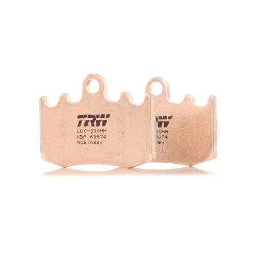 pastillas de freno delantero moto trw mcb748sv