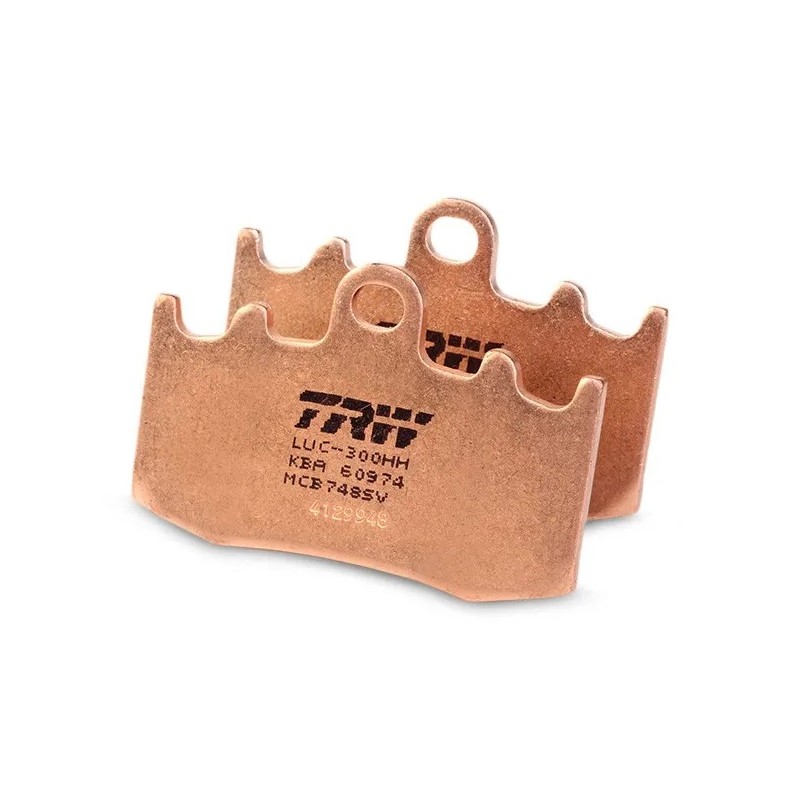 pastillas de freno delantero moto trw mcb748sv