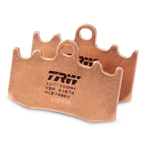 pastillas de freno delantero moto trw mcb748sv