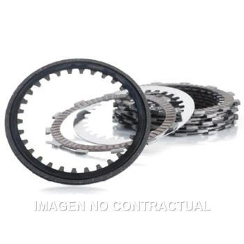 juego discos embrague moto trw mcc703pk