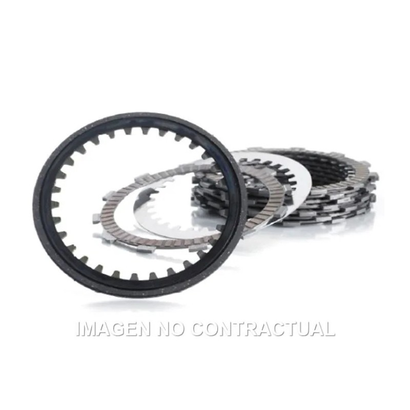 juego discos embrague moto trw mcc703pk