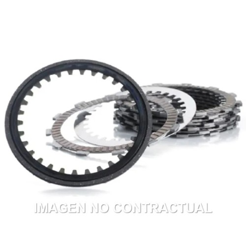 juego discos embrague moto trw mcc703pk
