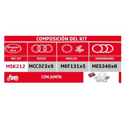 super kit de embrague intruder 1500