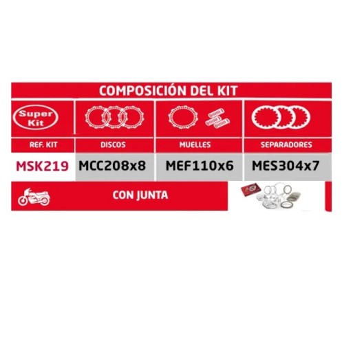 super kit de embrague vulcan 900