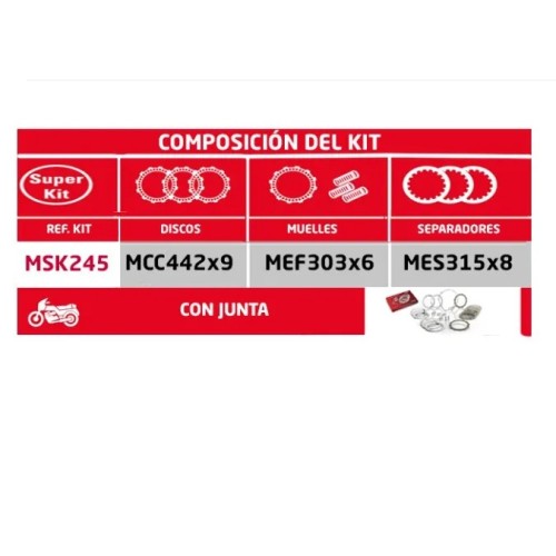 super kit de embrague yzf r6