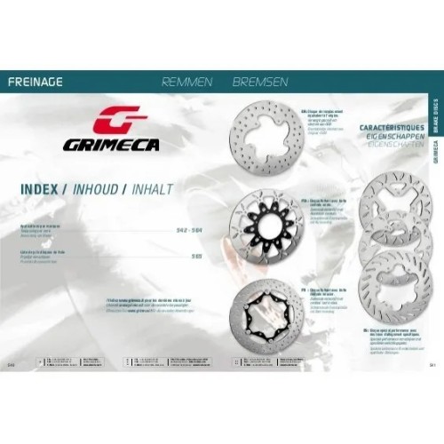 discos de freno delt tras yamaha xvs fjr vmax dr166