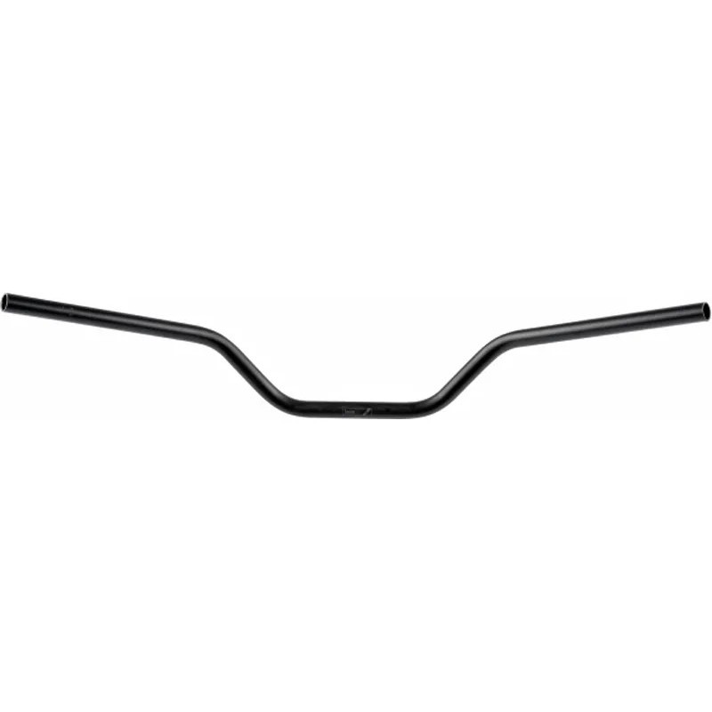 manillar trw acero 22 mm classic high negro