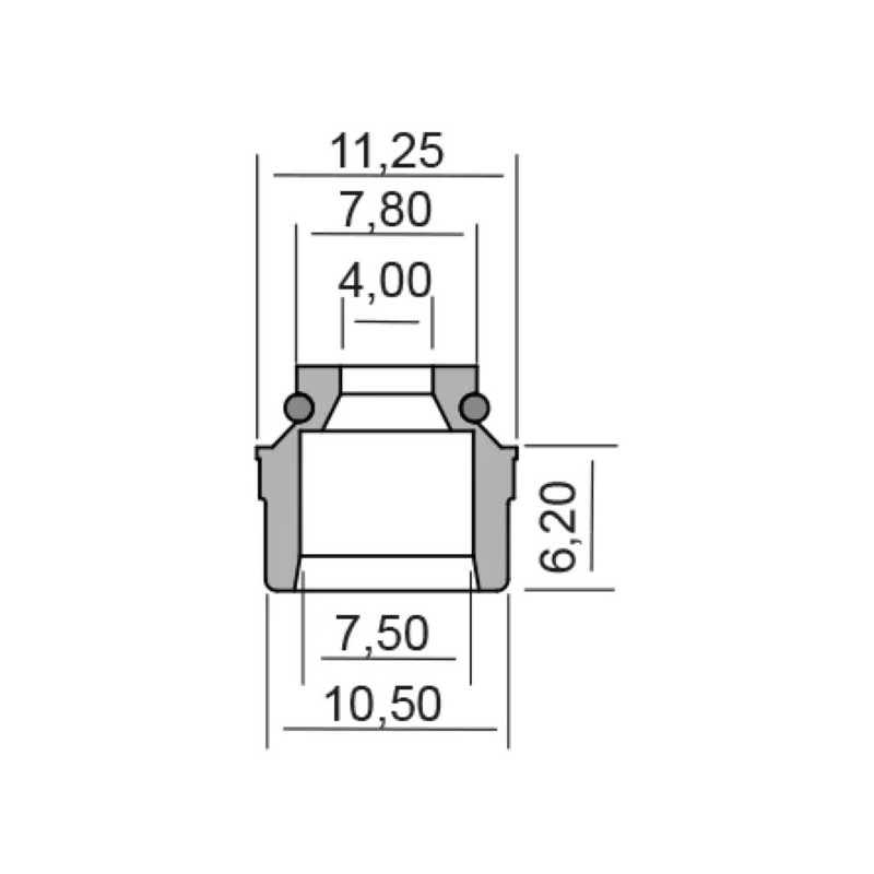 retenes de valvula rms para piaggio 100669210