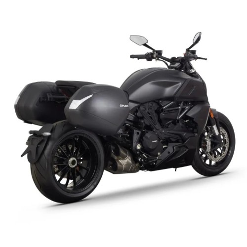 fijacion shad 3p sys maleta lateral moto ducati diavel 1260 d0dv11if