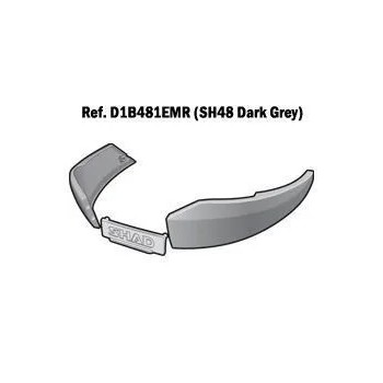 marcos shad derecho izquierdo sh48 gris oscuro d1b481emr