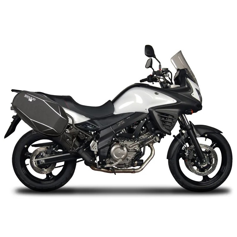 fijacion shad para alforjas de moto suzuki v strom 650 s0vs62se