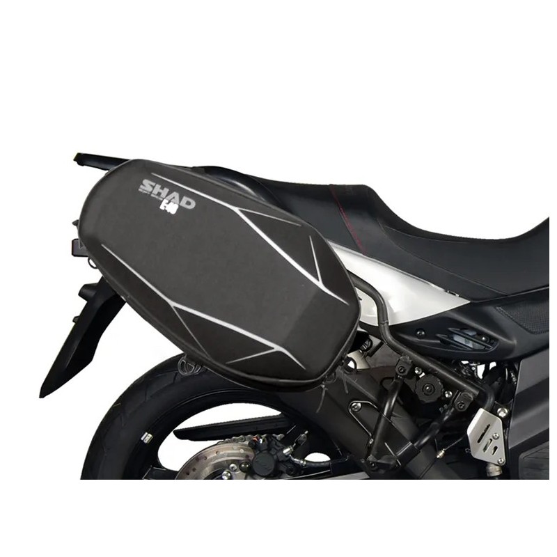 fijacion shad para alforjas de moto suzuki v strom 650 s0vs62se