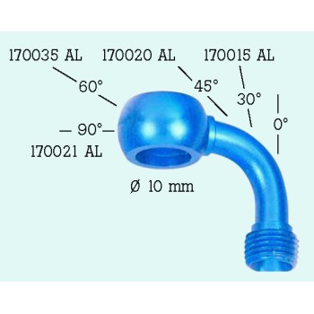banjo de moto 30 alumnio diametro 10 frentubo 170015al bl
