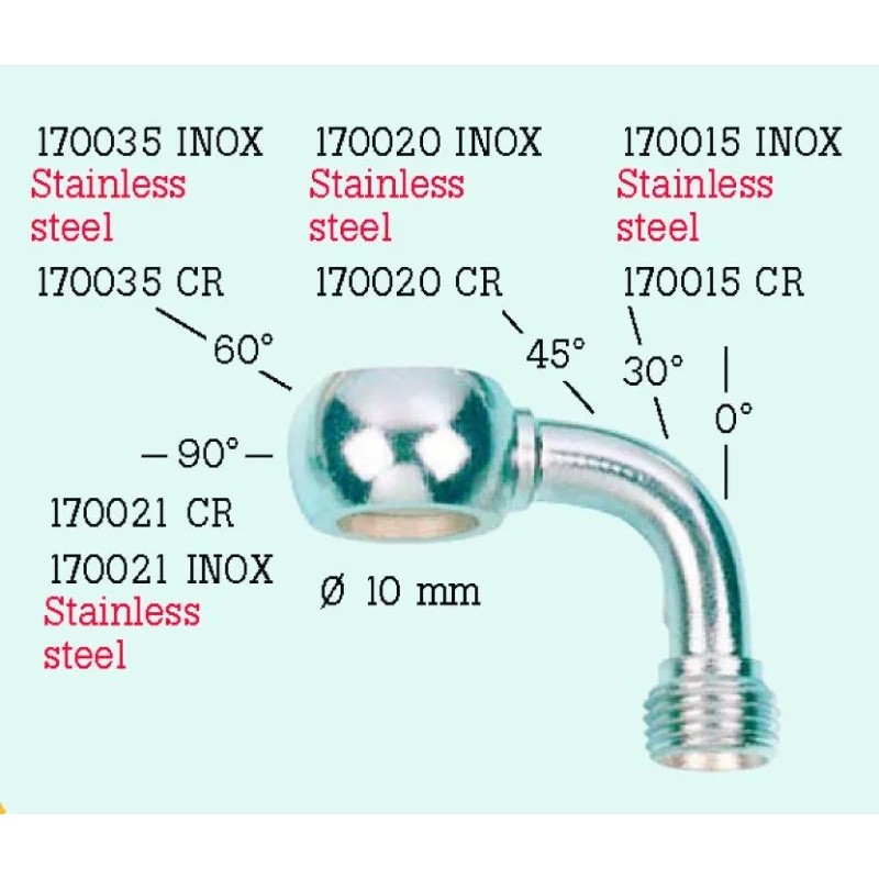 banjo de moto 60 aluminio frentubo 170035al ne