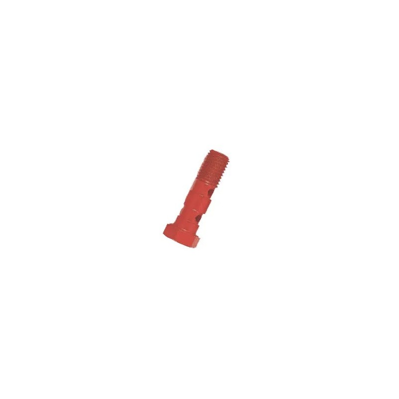tornillo doble 10x1 25 aluminio de color rojo b19006al ro
