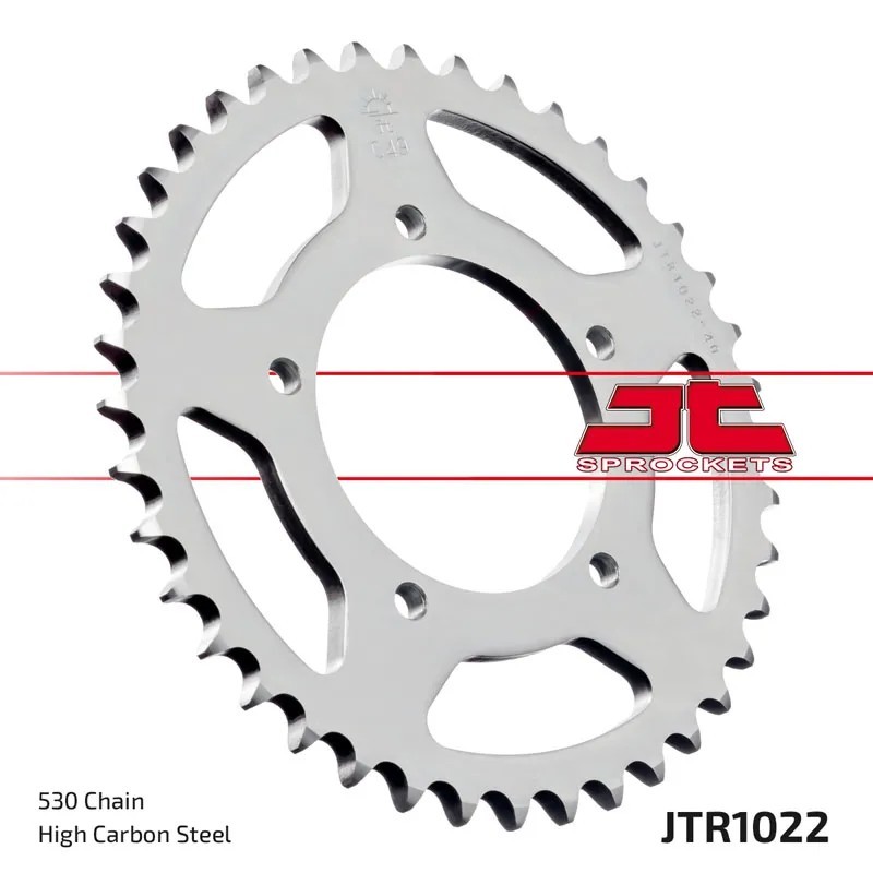 corona moto jt sprockets de acero de 41 dientes jtr1022 41