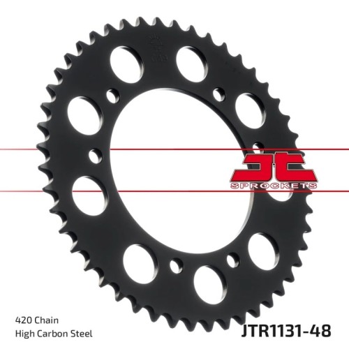 corona moto jt sprockets de acero de 48 dientes jtr1131 48