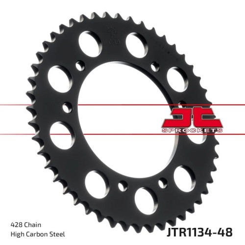 corona moto jt sprockets de acero de 48 dientes jtr1134 48