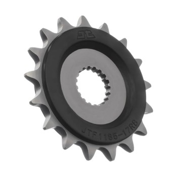 pinon moto jt sprockets acero con goma 17 dientes p 525 jtf1183 17