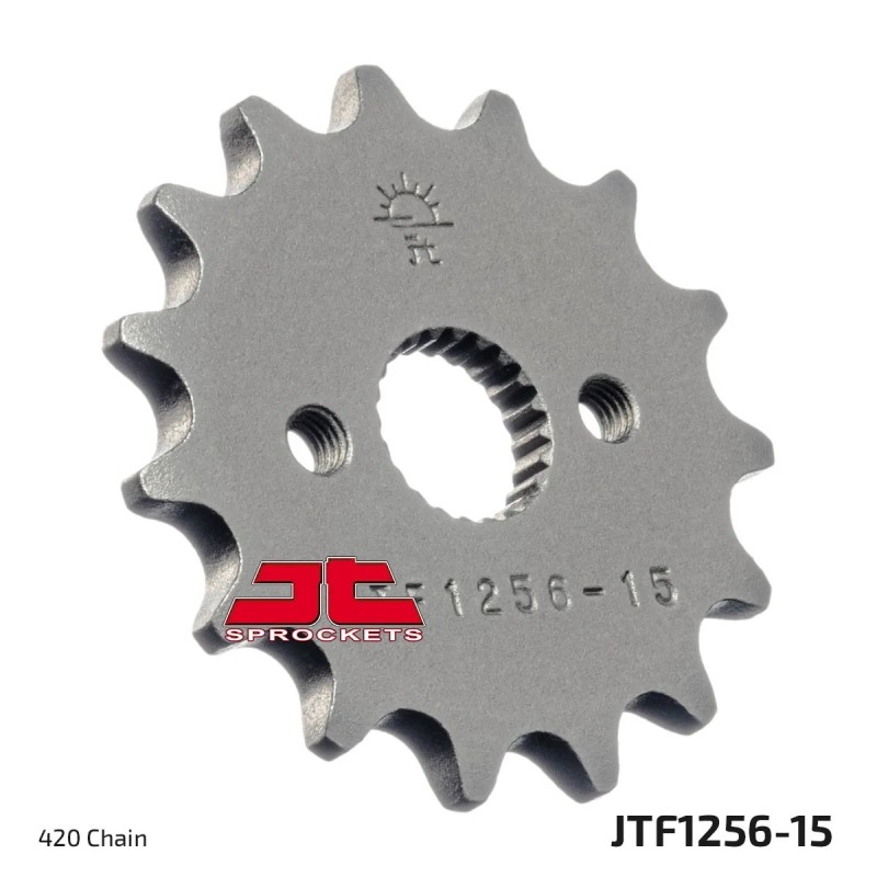 pinon de moto jt sprockets 15 dientes p 420 jtf1256 15