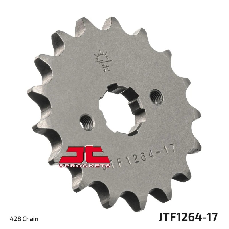 pinon de moto jt sprockets 17 dientes p 428 jtf1264 17