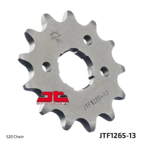 pinon de moto jt sprockets 13 dientes p 520 jtf1265 13