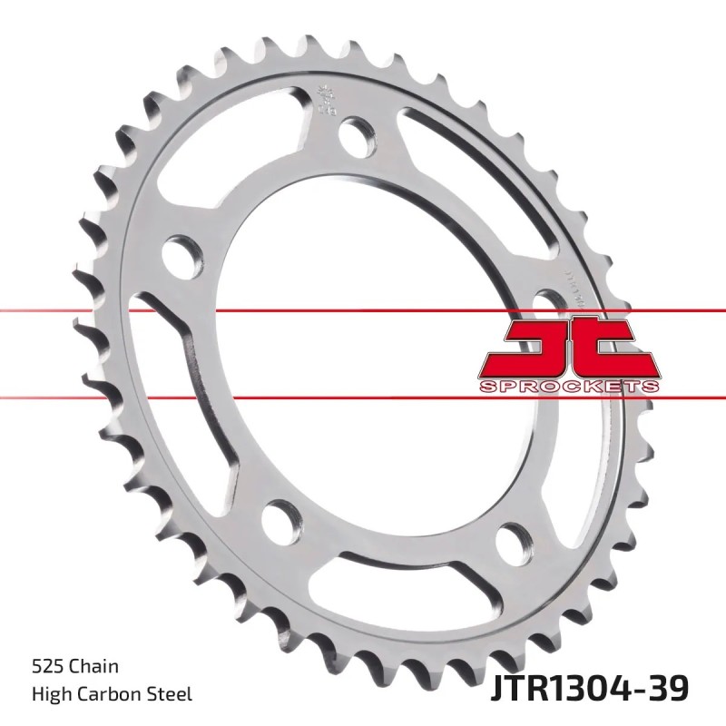 corona moto jt sprockets de acero de 39 dientes jtr1304 39
