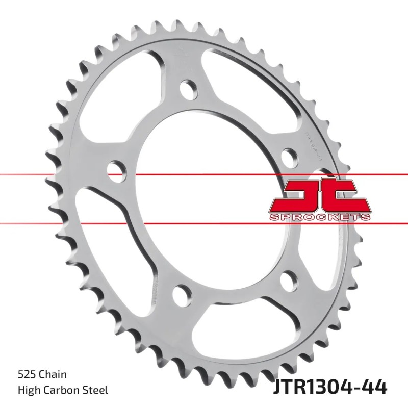 corona moto jt sprockets de acero de 44 dientes jtr1304 44