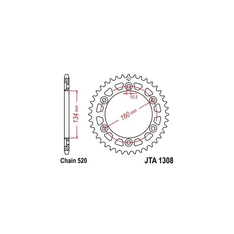 corona aluminio 130840aljts