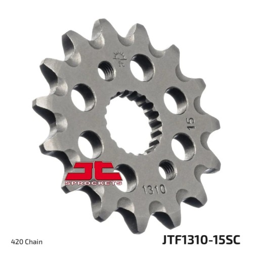 pinon de acero autolimpiable 15 dientes p 420 jtf1310 15sc