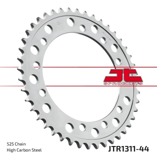 corona moto jt sprockets de acero de 44 dientes jtr1311 44