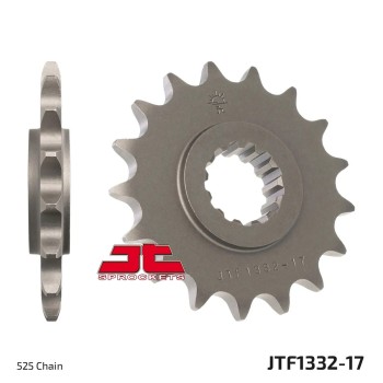 pinon moto jt sprockets acero 17 dientes jtf1332 17
