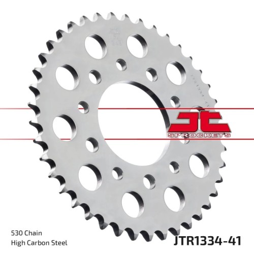 corona moto jt sprockets de acero de 41 dientes jtr1334 41