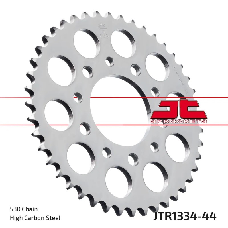 corona moto jt sprockets de acero de 44 dientes jtr1334 44
