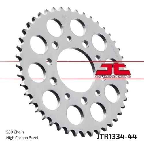 corona moto jt sprockets de acero de 44 dientes jtr1334 44