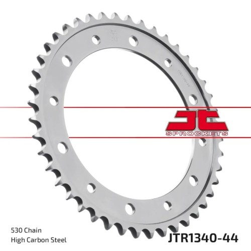 corona moto jt sprockets de acero de 44 dientes jtr1340 44