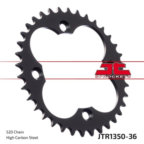 corona moto jt sprockets de acero de 36 dientes jtr1350 36