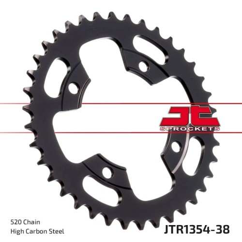corona moto jt sprockets de acero de 38 dientes jtr1354 38