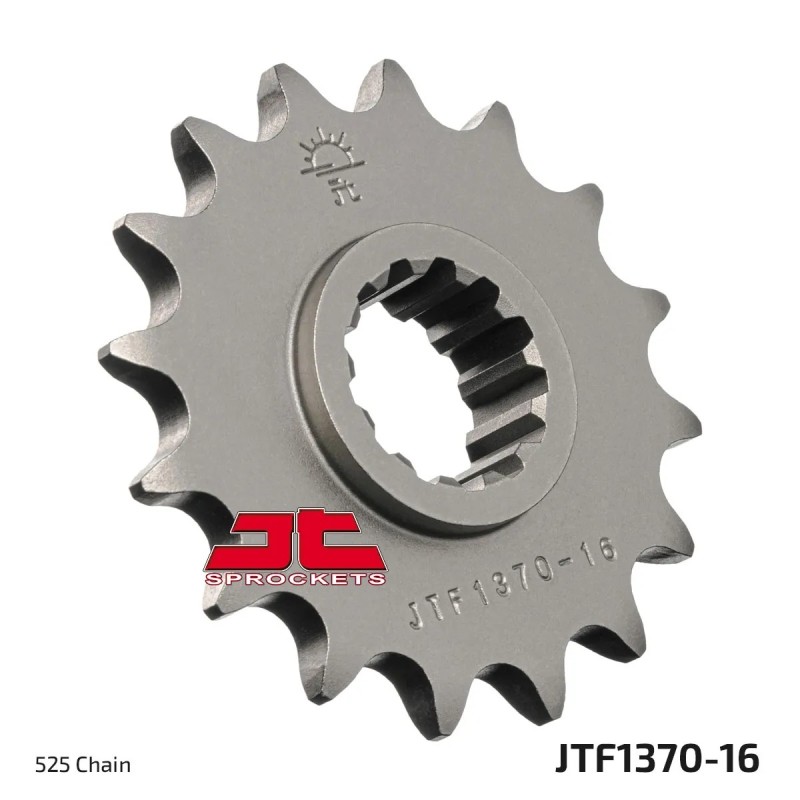 pinon moto jt sprockets acero 16 dientes jtf1370 16