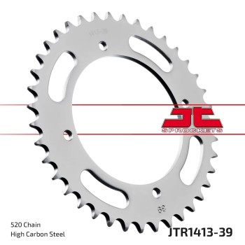 corona moto jt sprockets de acero de 39 dientes jtr1413 39