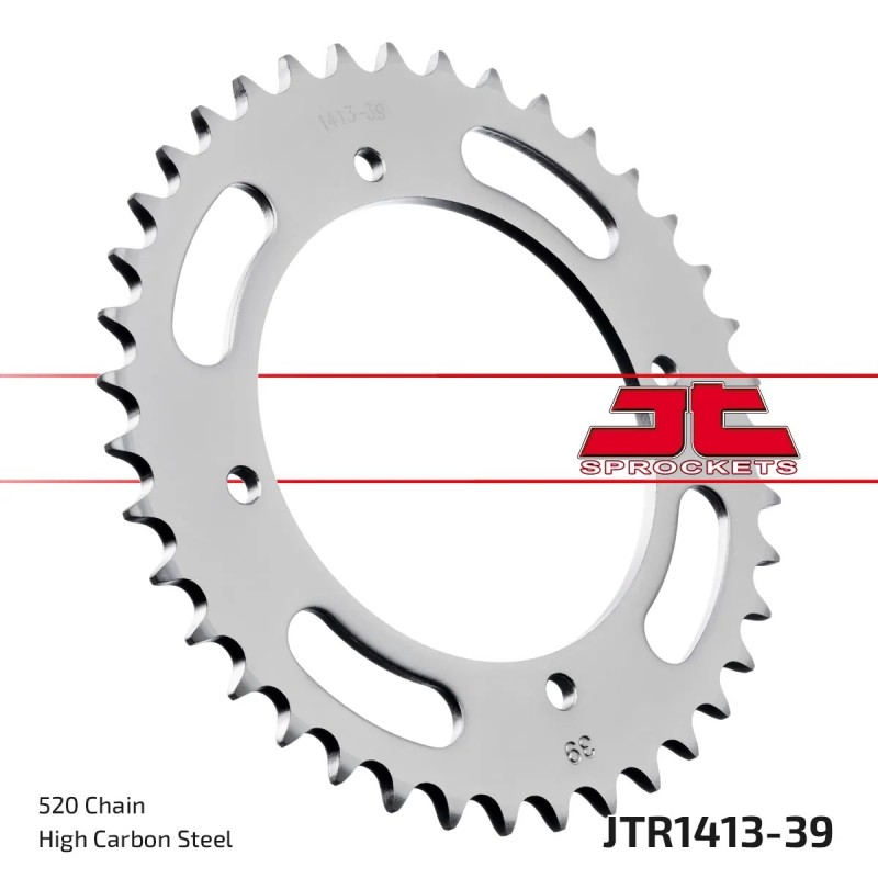 corona moto jt sprockets de acero de 39 dientes jtr1413 39