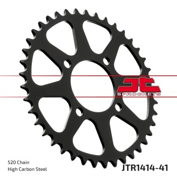 corona moto jt sprockets de acero de 41 dientes jtr1414 41