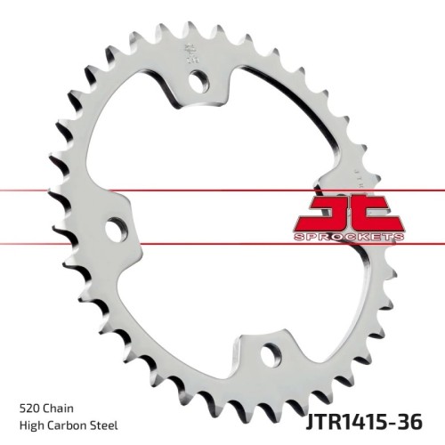 corona moto jt sprockets de acero de 36 dientes jtr1415 36
