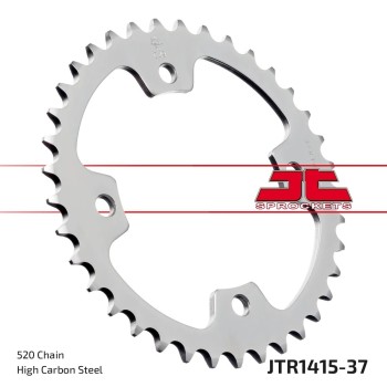 corona moto jt sprockets de acero de 37 dientes jtr1415 37