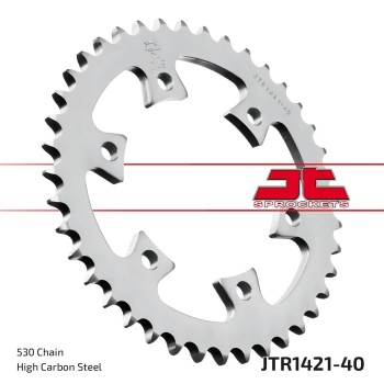 corona moto jt sprockets de acero de 40 dientes jtr1421 40