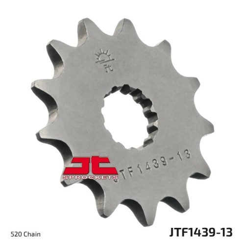 pinon moto jt sprockets acero 13 dientes jtf1439 13